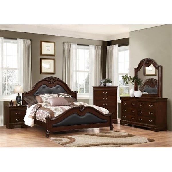Myco Furniture Inc Myco Furniture CA413N Brown Cambridge Nightstand CA413N - main
